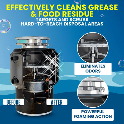 🎉LemonBlast Yellow Bubble Tablets – Odor Eliminator + Blockage Remover🤩